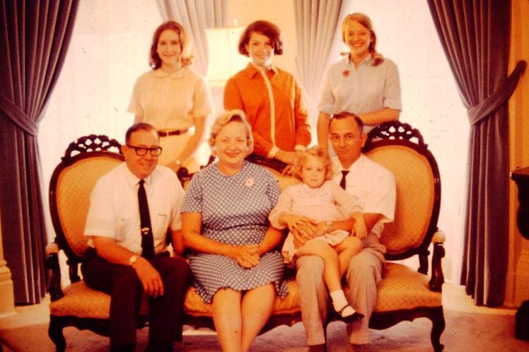 John Bell Williams and daughter with my family in 1967.7wih