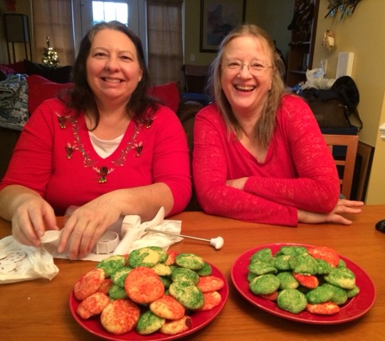 Two Buddies at Christmas