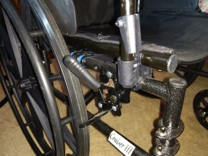 Wheelchair brake