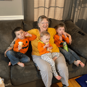 My grandchildren and I