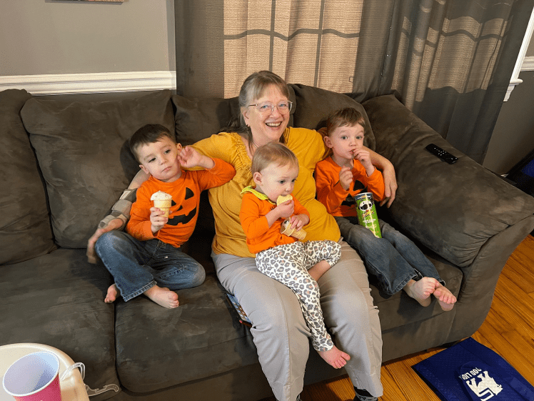 My grandchildren and I